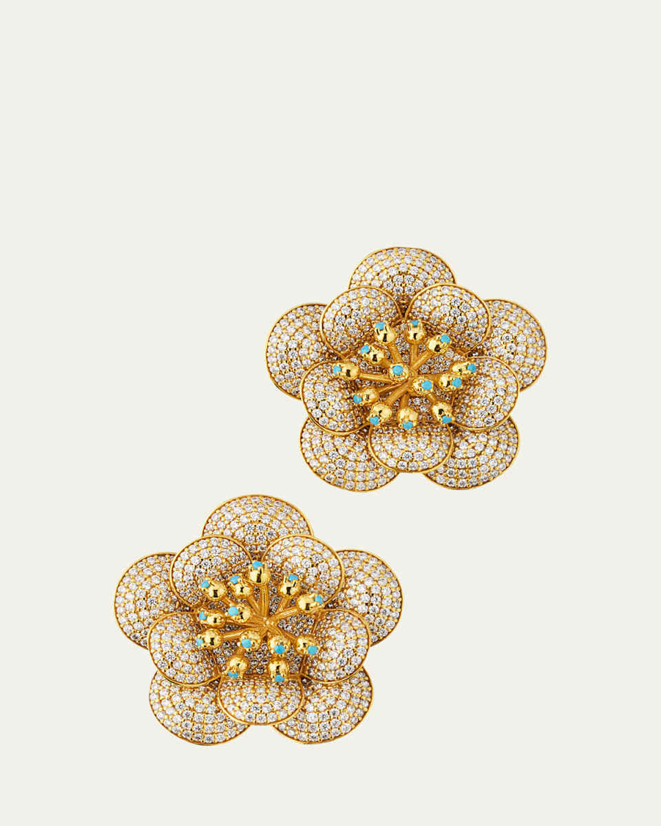 Carnation Stud Earrings
